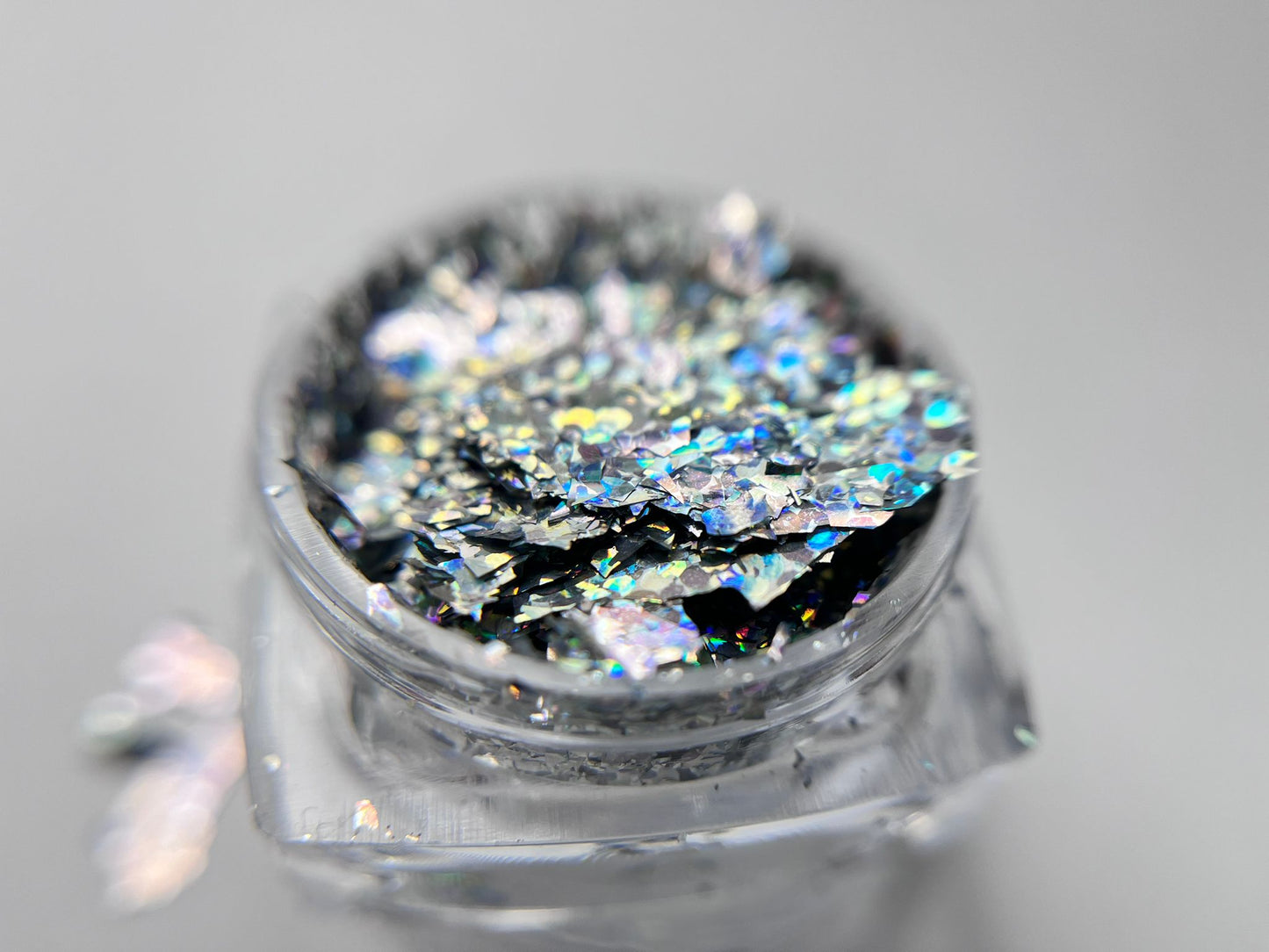 Silver Chrome Leaf - 002