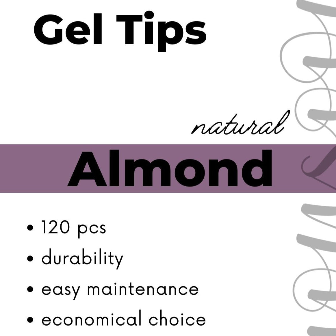 Gel Tips Almond