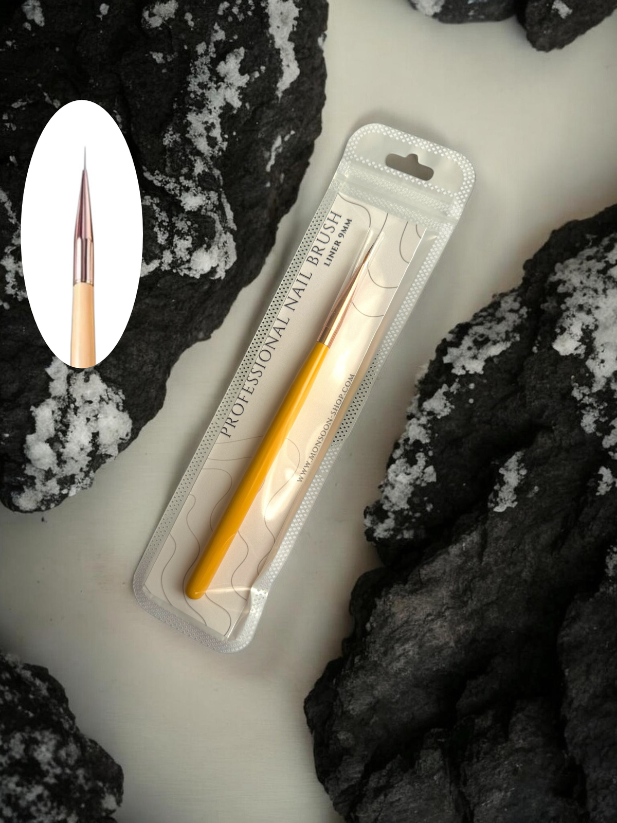 NAIL BRUSH - LINER 9mm