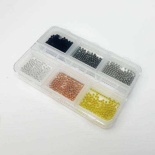 Pack 6 Caviar Nail-Art