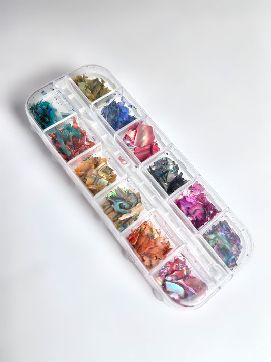 OUTLET Shells mix color nail-art #102