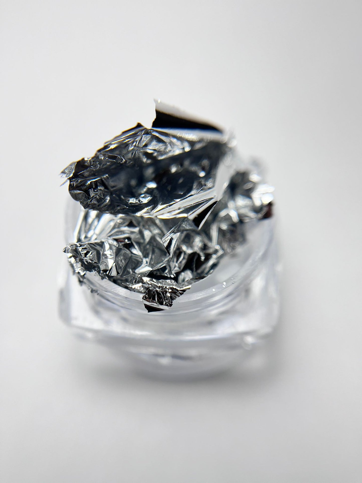 Silver Chrome Leaf - 004