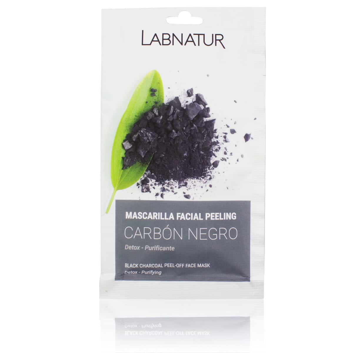 Mascarilla Facial Peel Off Carbón Negro 10 ml Labnatur