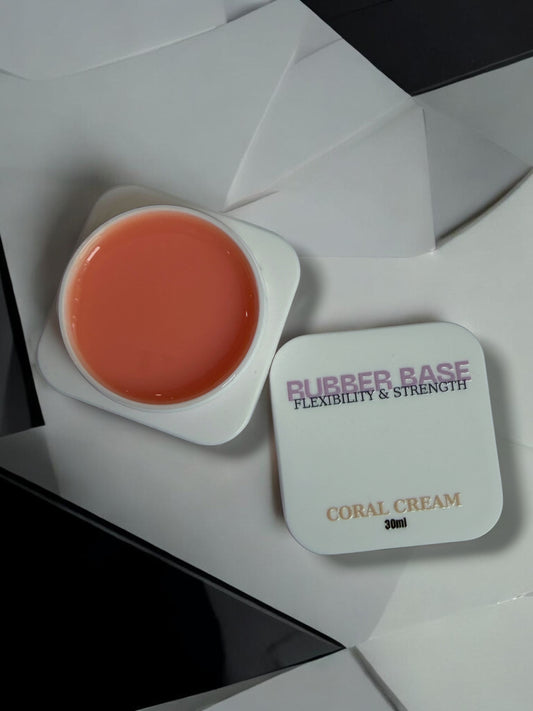 Rubber Base Coral Cream 30ml