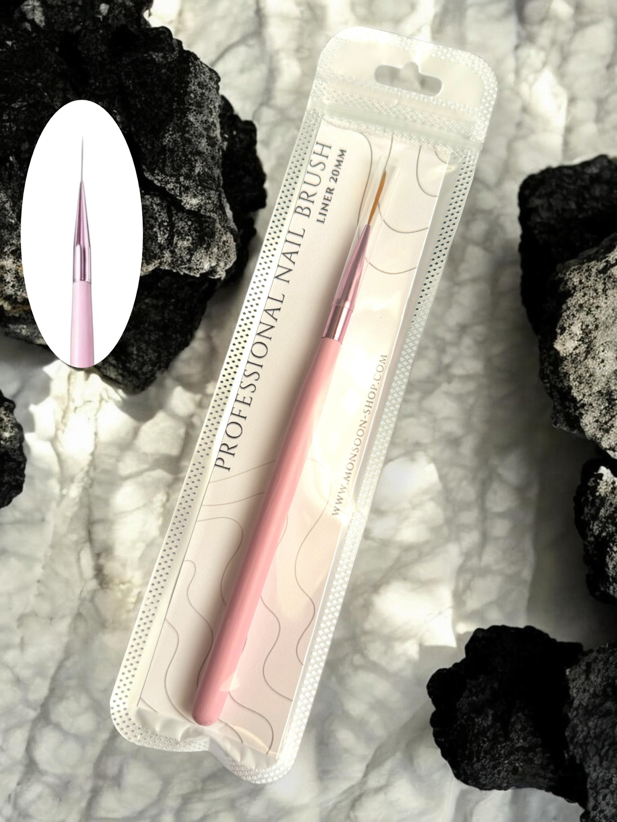 NAIL BRUSH - LINER 20mm
