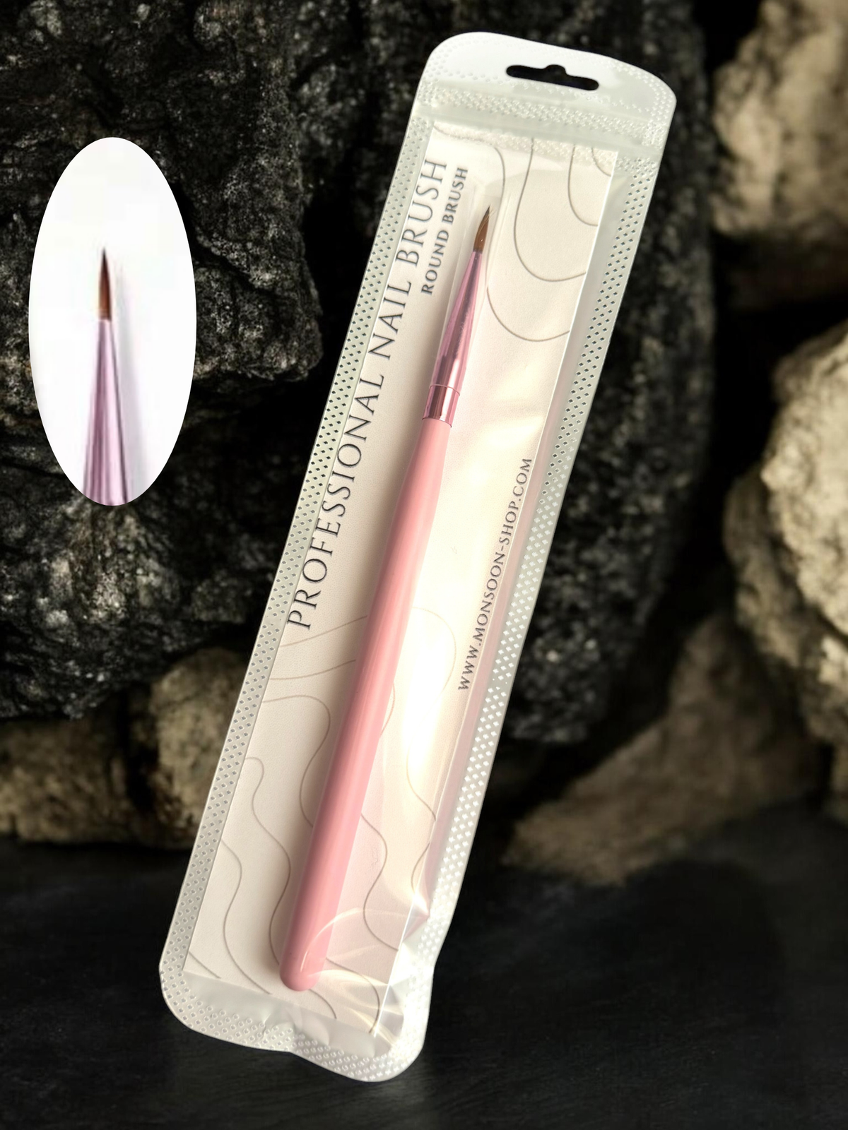 NAIL BRUSH - ROUND