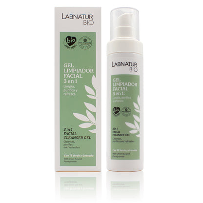 3 in 1 Facial Cleanser Gel 150 ml Labnatur Bio