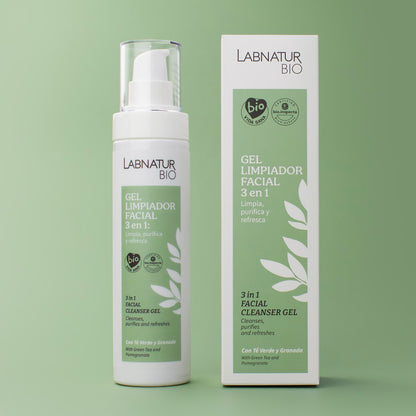 3 in 1 Facial Cleanser Gel 150 ml Labnatur Bio